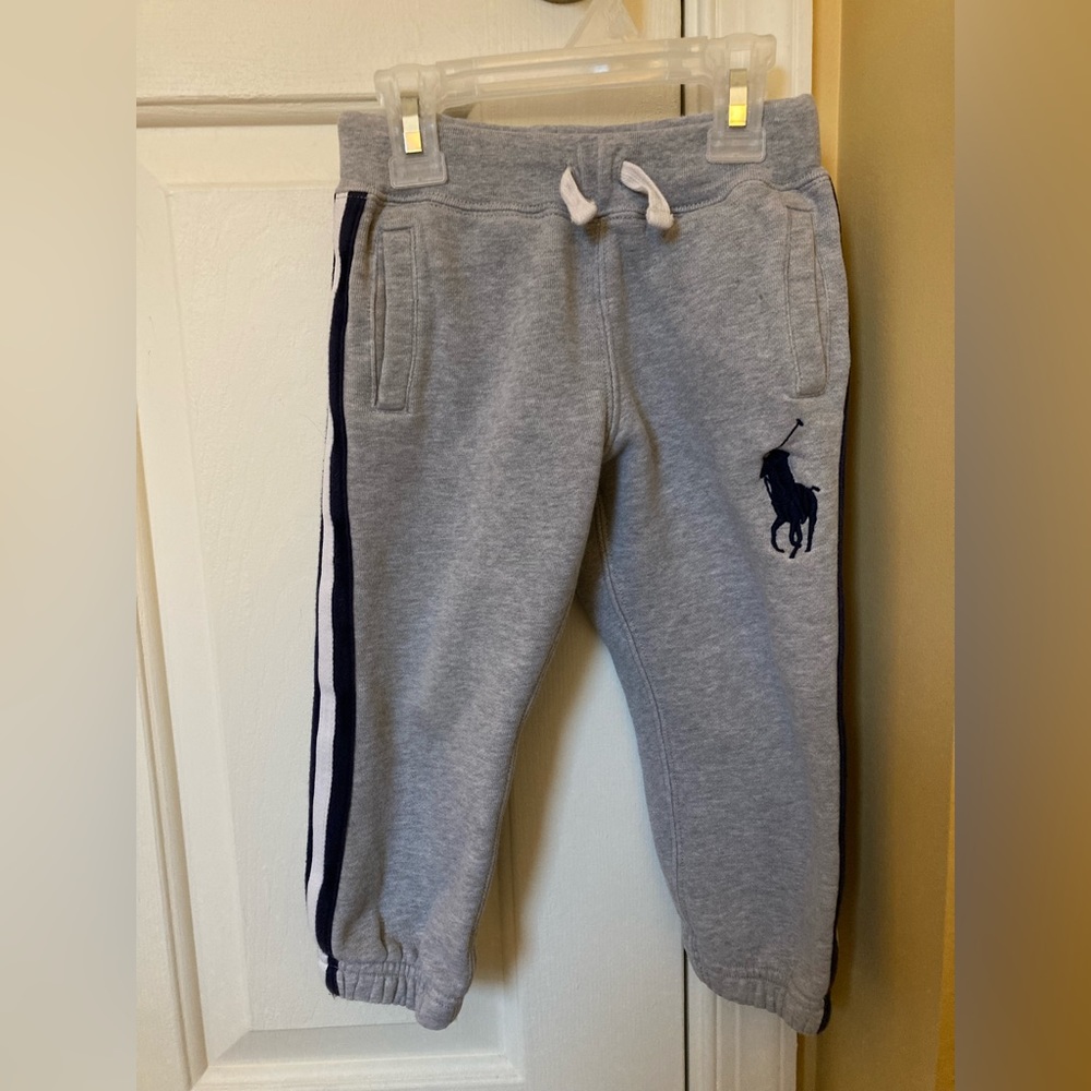 Sweatpants Polo Ralph Lauren - boys, size 3T - gray